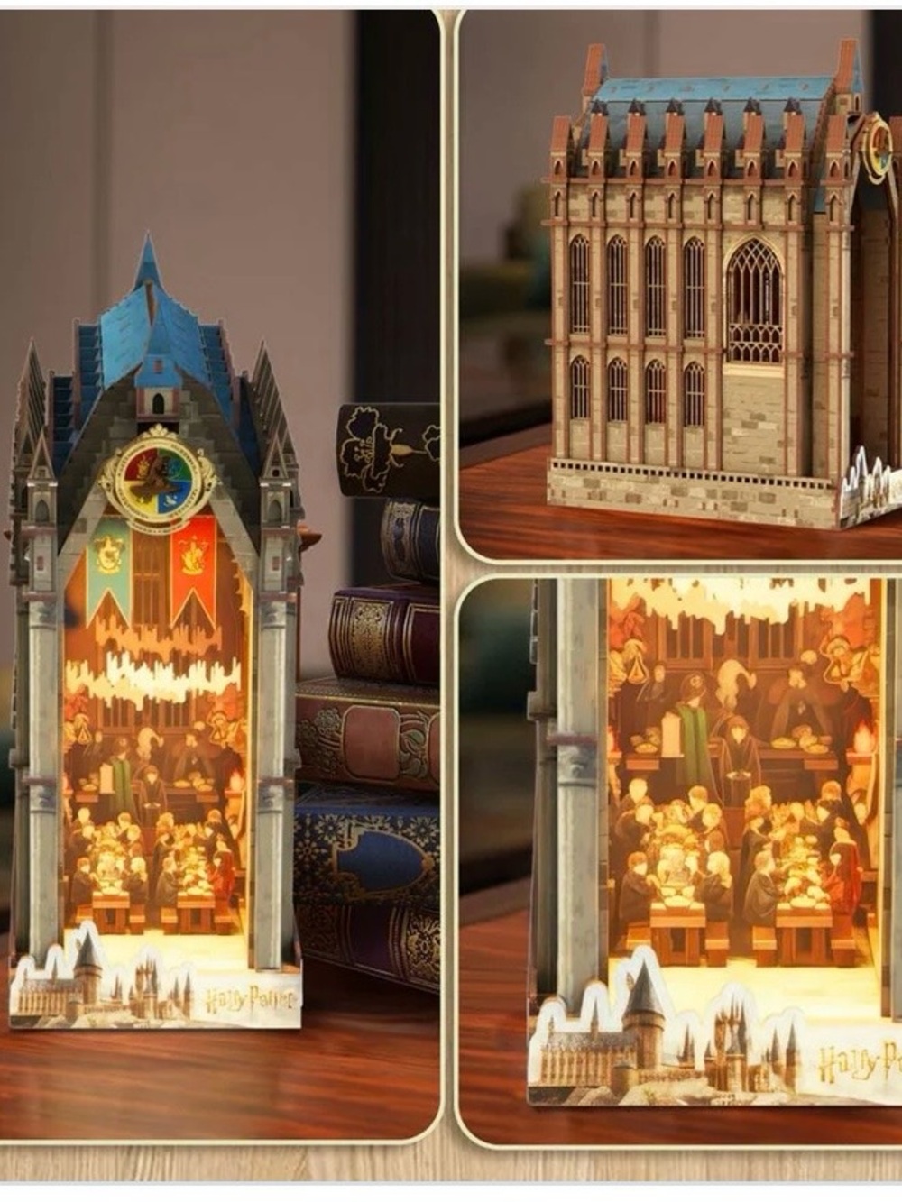 Harry Potter: The Great Hall DIY Book Nook Kit.